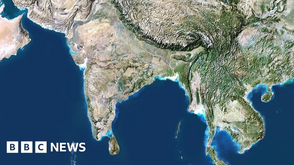 india map from satellite India To Ban Unofficial Maps And Satellite Photos Bbc News india map from satellite