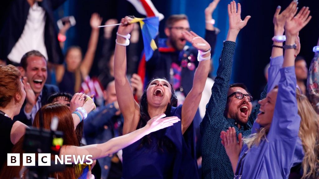 Eurovision Song Contest Ukraine and Russia stunned by Jamala win BBC