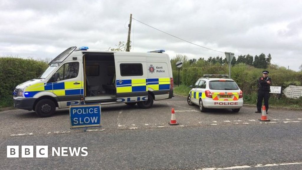 Man Dies During Armed Police Raid In Goudhurst Kent Bbc News