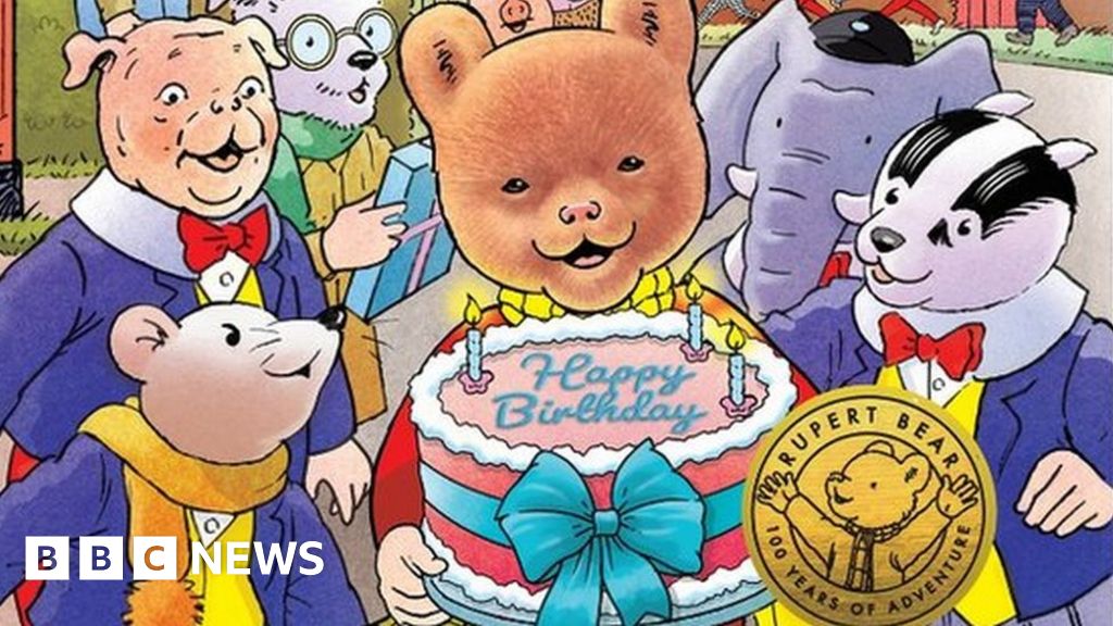 Rupert Bear gift tag | Winnie the poo, Cute art, Cartoons comics