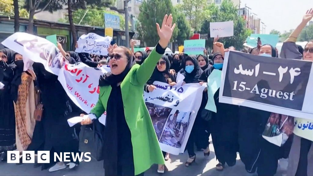 Afghanistan: Taliban fire shots to stop Afghan women’s Kabul protest
