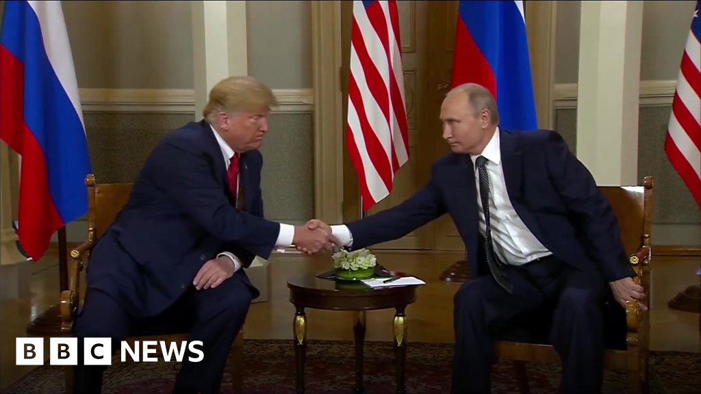 Trump-Putin Summit: The Handshake - BBC News