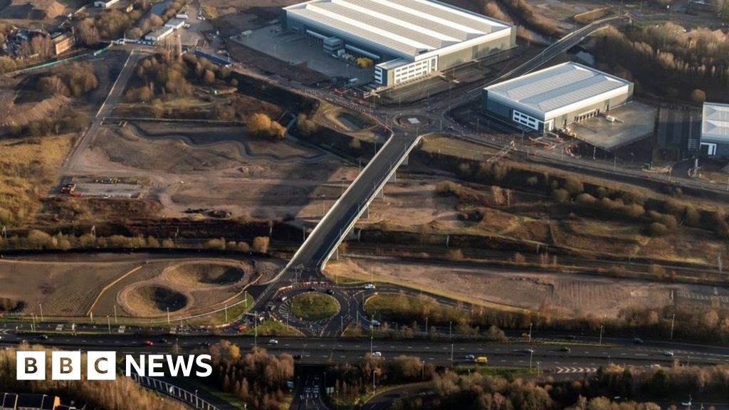 New £43m StokeonTrent link road opens to drivers BBC News