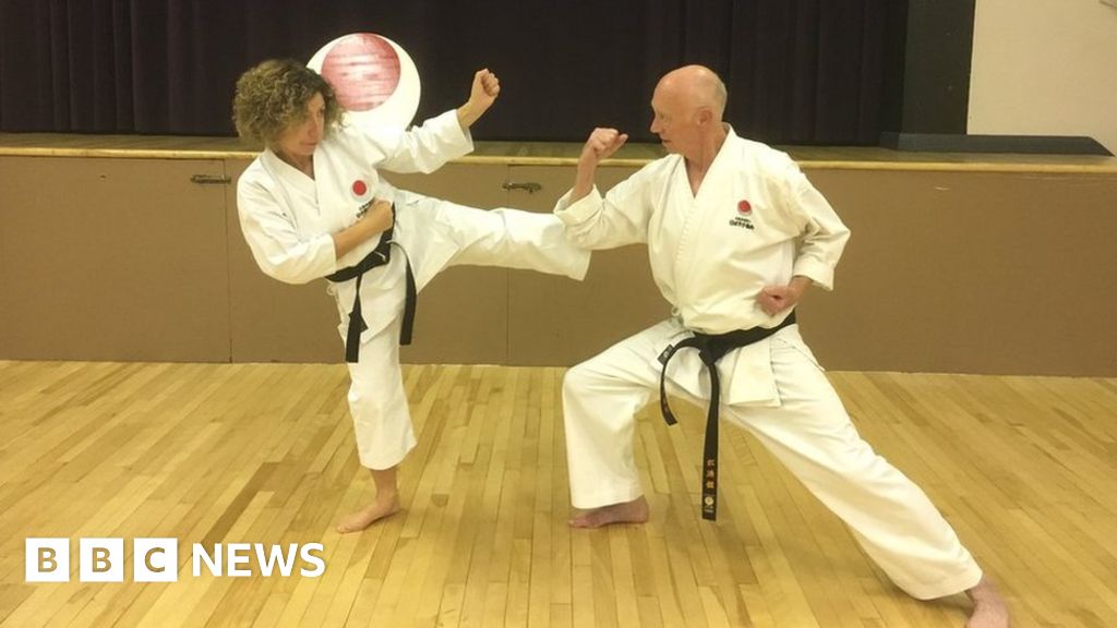 Grandad who earned karate black belt at the age of 74