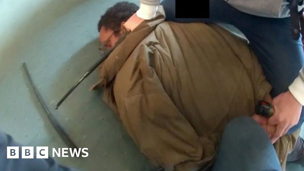David Amess killing Bodycam shows moment of suspect arrest BBC News