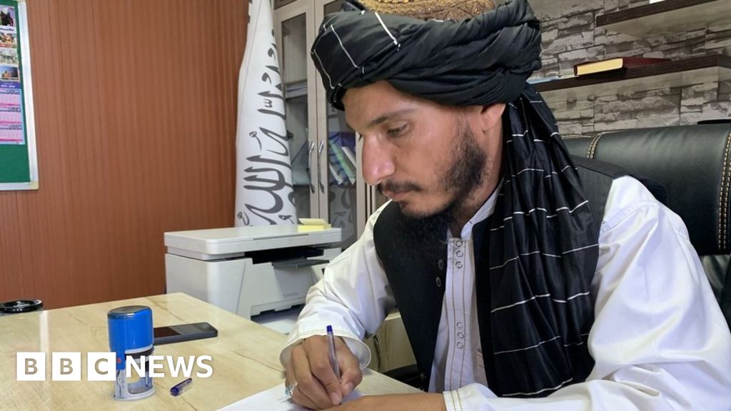 Afghanistan: The Taliban sniper now working behind a desk