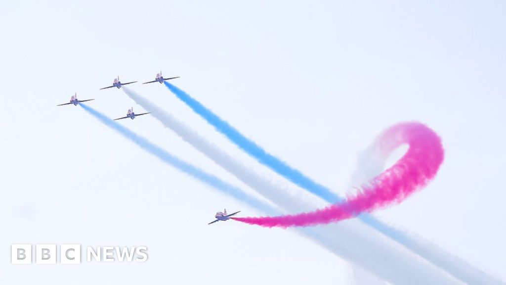 Air show in Portrush wows spectators BBC News