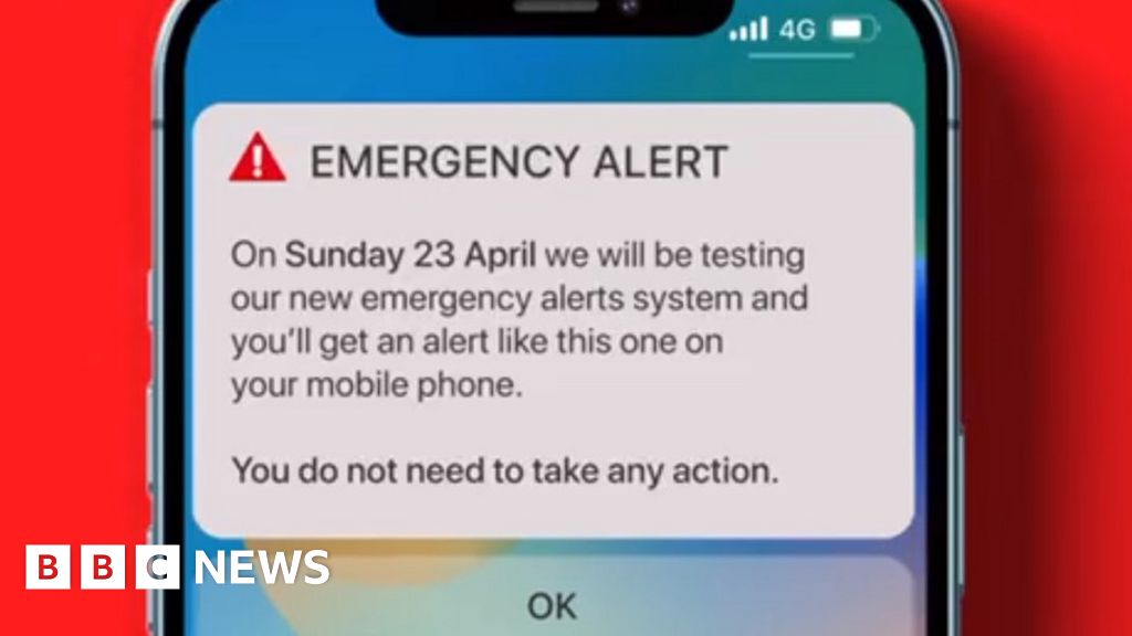 Time set for national mobile phone emergency warning test