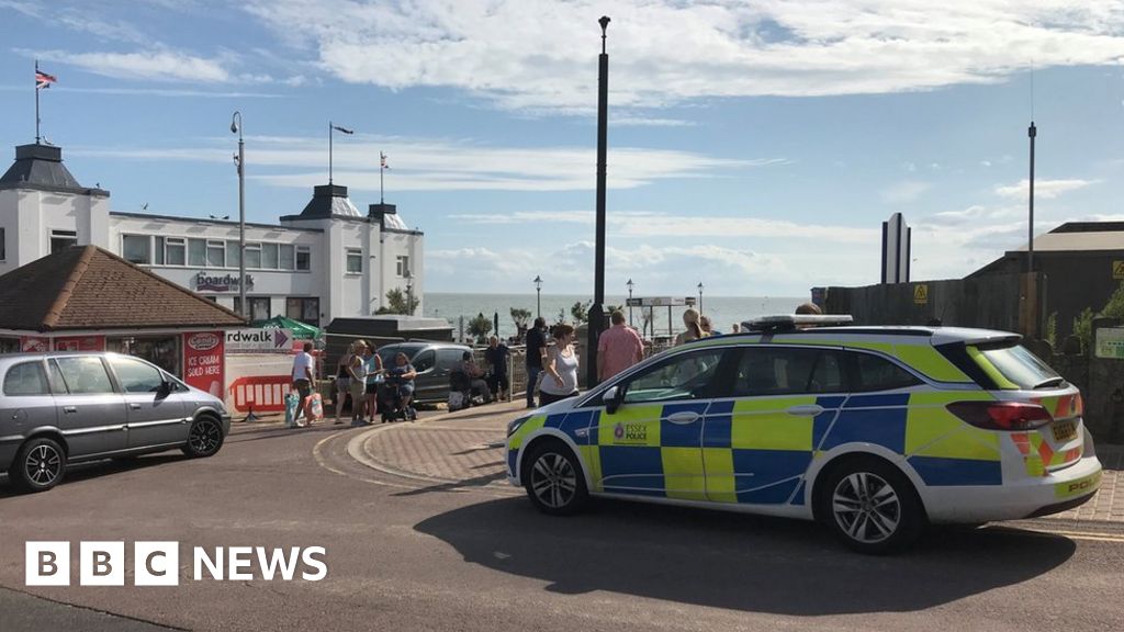 Clacton Pier: Two critical as three rescued from sea