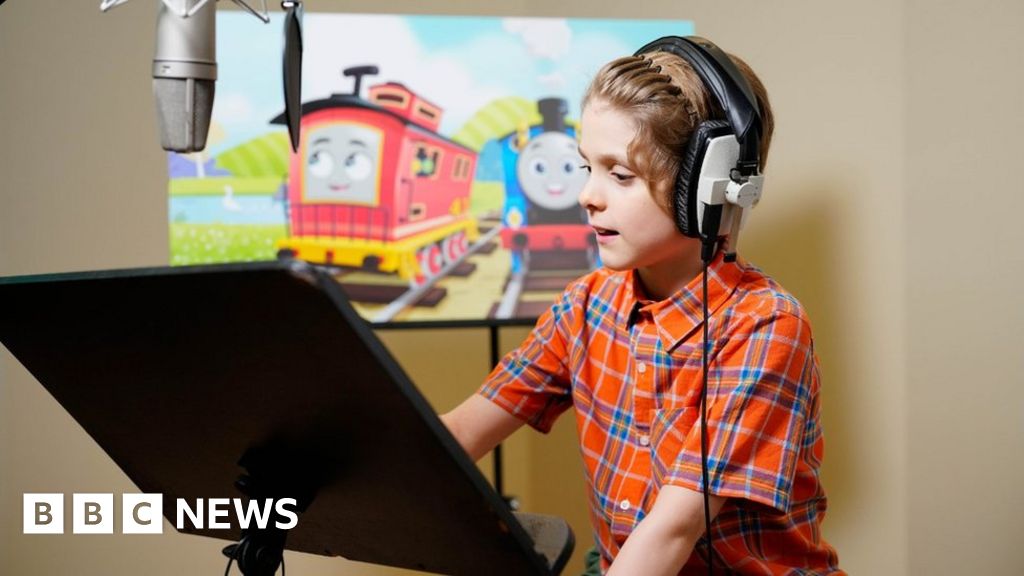 Boy overjoyed to voice new autistic character in Thomas & Friends