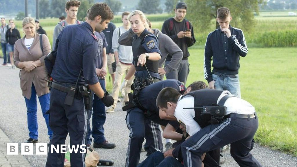 Knifeman Injures Two On Austria Train Bbc News