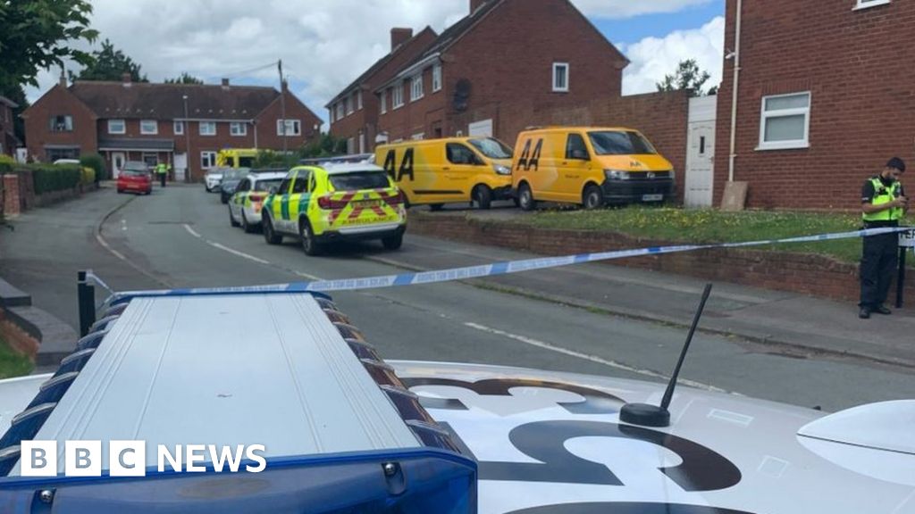 Two ambulance paramedics stabbed in Wolverhampton