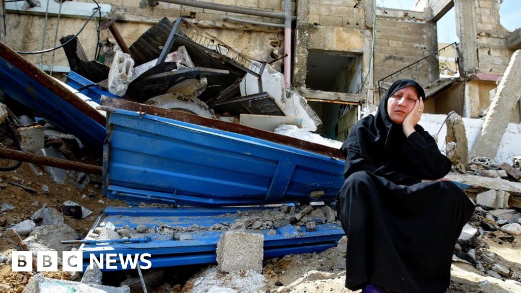 Israel strikes southern Gaza city swollen with displaced people
