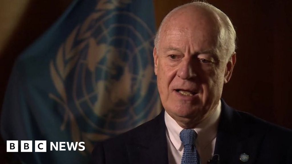 Un Envoy Give Syria Peace Talks A Chance Bbc News