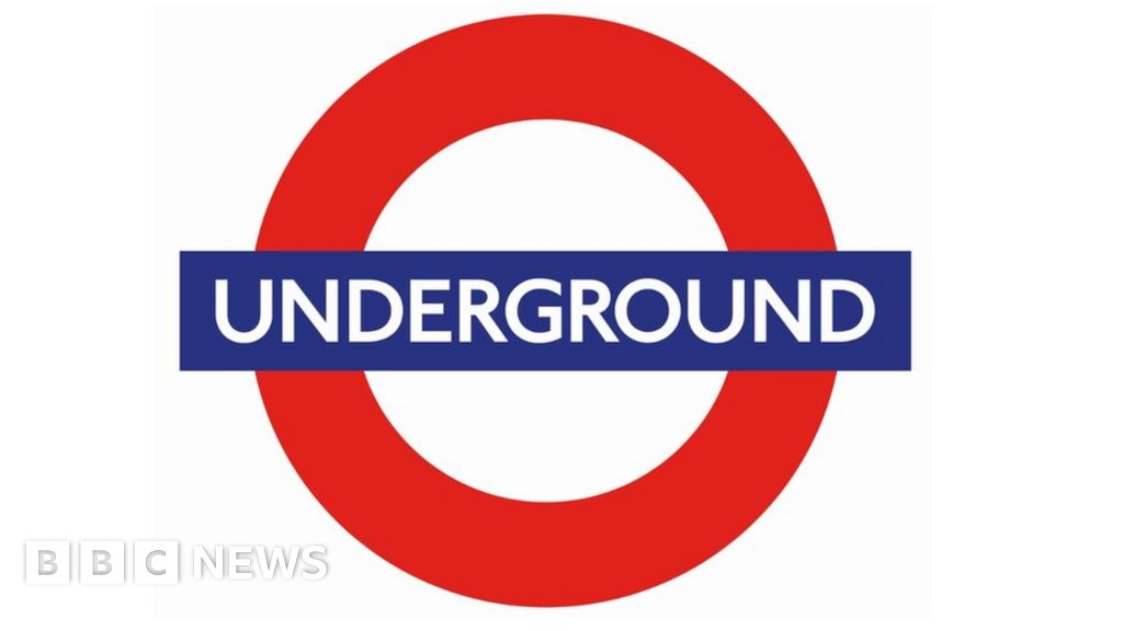 London Underground roundel with new font