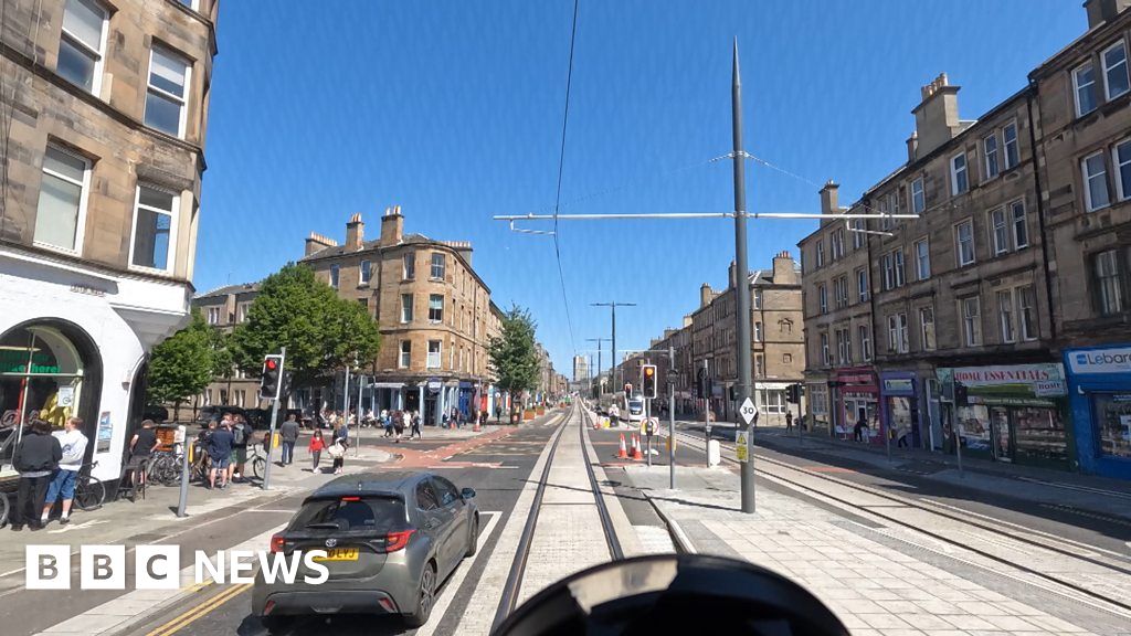 Edinburgh tram extension Newhaven
