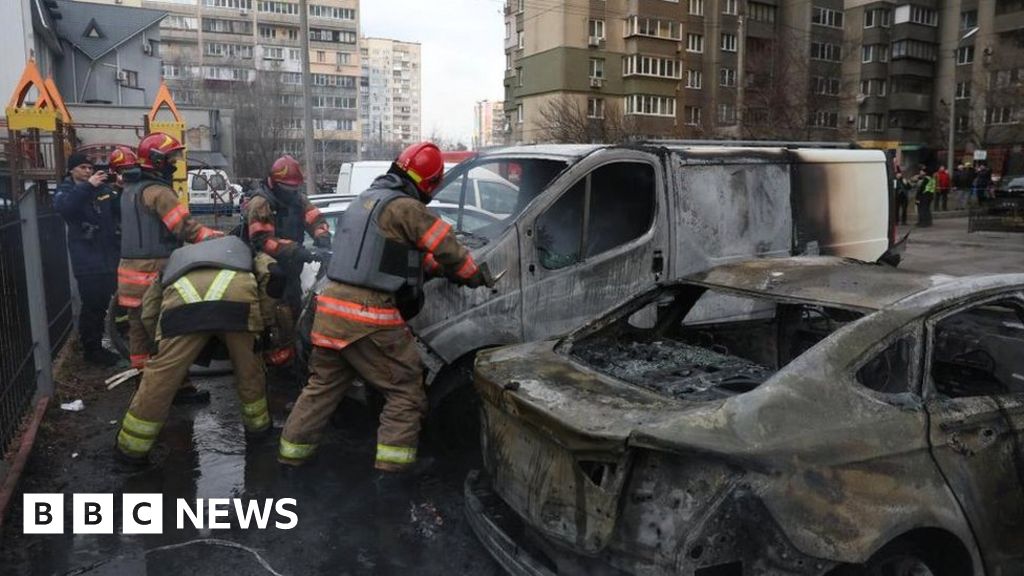 Ukraine war: Russian air strikes hit cities across country