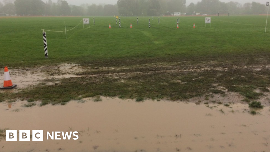 Royal Windsor Horse Show cancelled due to flooding BBC News(00)