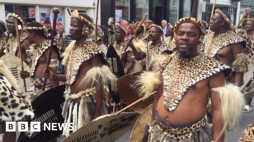 Battle of Rorke's Drift Parade in Brecon to mark 140 years BBC News