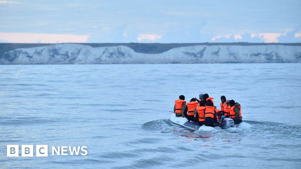 How many people cross the Channel in small boats?