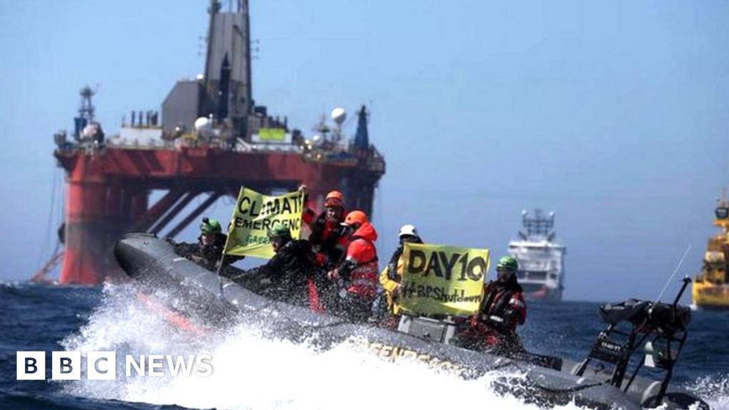 Greenpeace Fails In Oil Field Legal Move Bbc News 2605