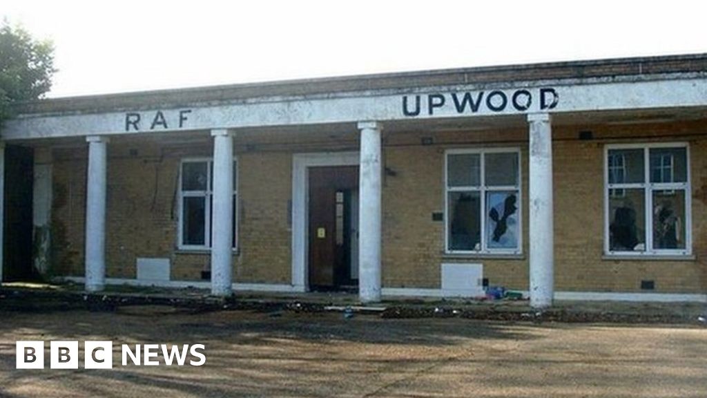 Derelict RAF Upwood site to be sold to developers - BBC News