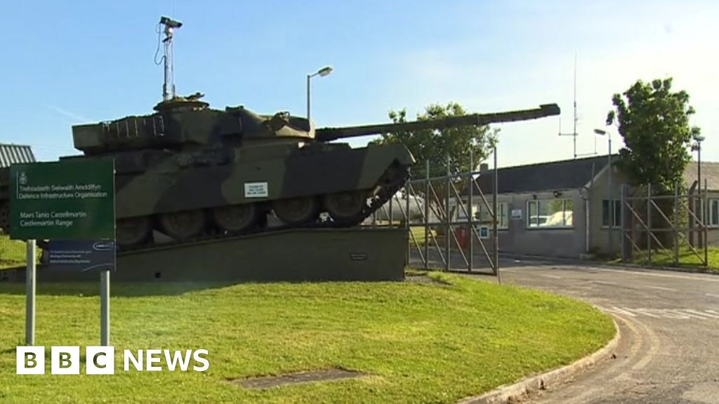 Casualties in tank incident at Castlemartin firing range