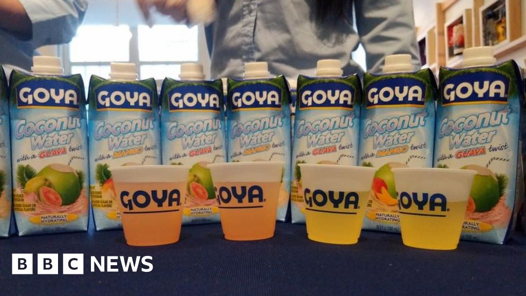 Goya Foods: Hispanic brand faces boycott for praising Trump - BBC News