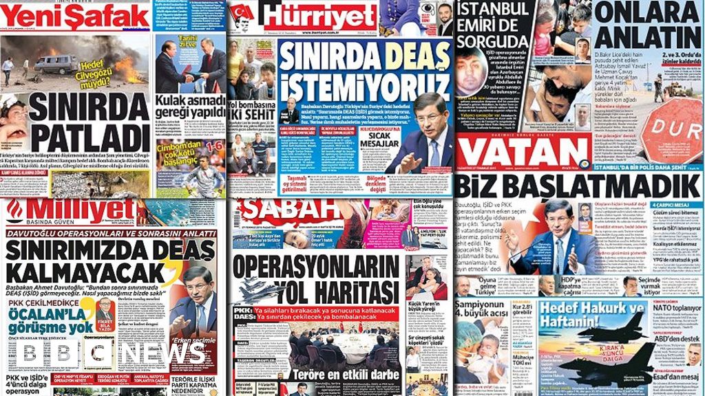 Turkish opposition press fears new civil war BBC News