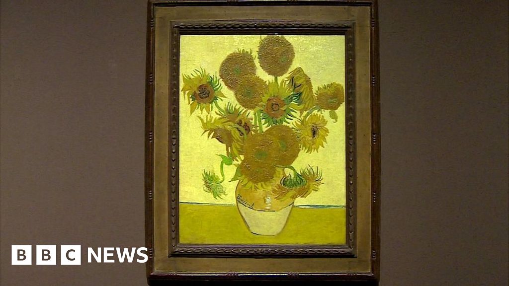 Van Gogh’s Sunflowers: Women charged with damaging frame