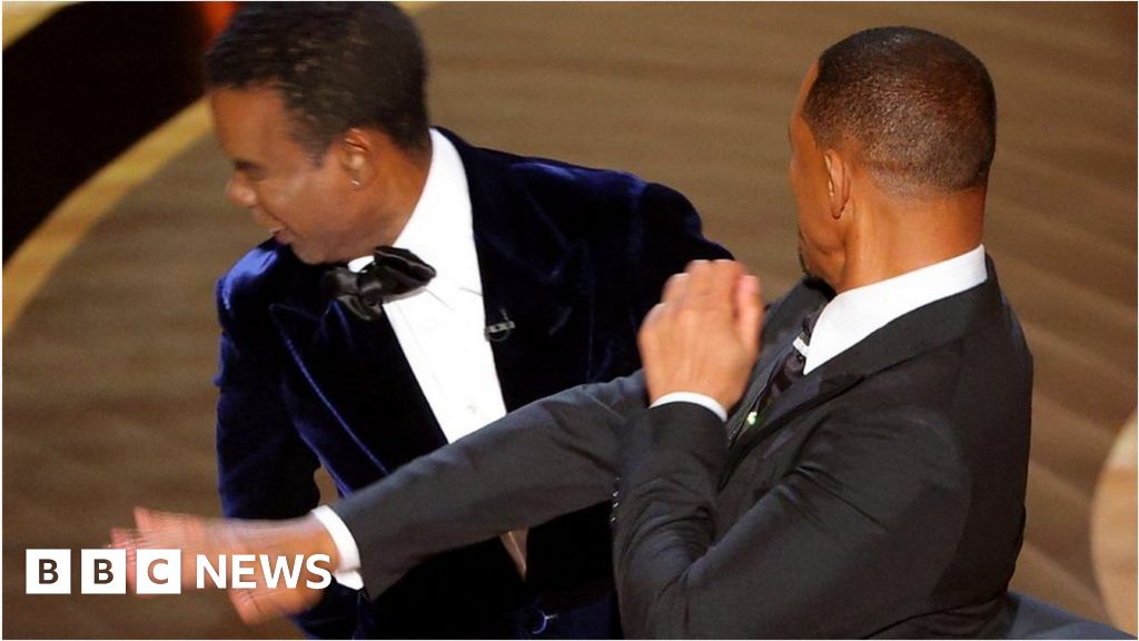 Best actor winner Will Smith took offence at a joke by presenter Chris Rock