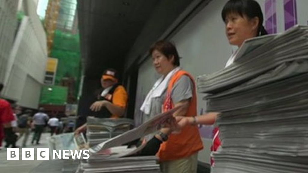 Fighting For A Free Press In Hong Kong - BBC News