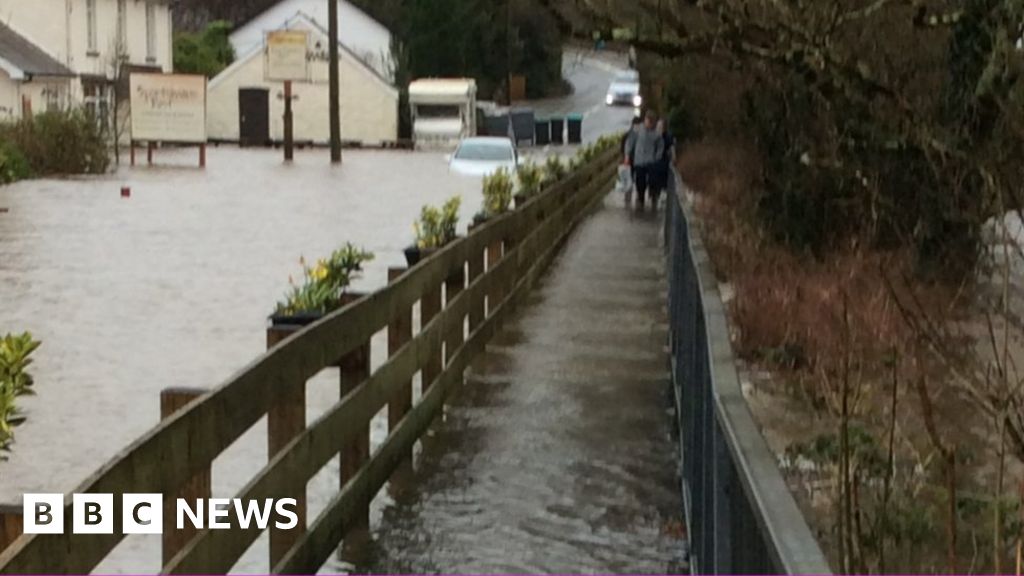 Heavy Rain Brings Flooding And Travel Disruption In Parts Of Wales