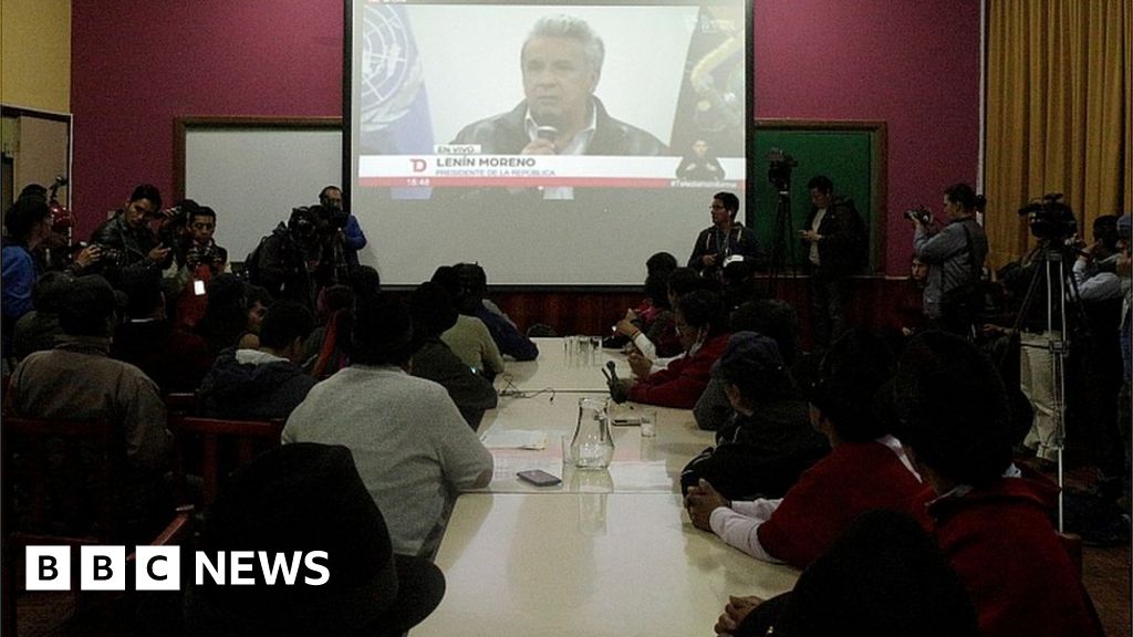 Ecuador withdraws fuel subsidy ban in deal to stop protests