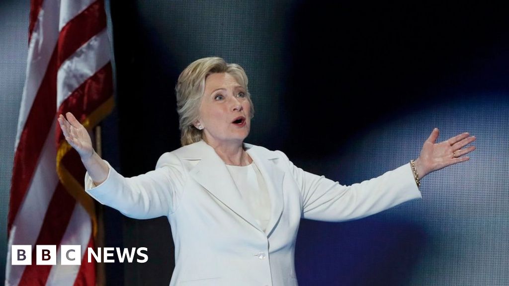 Hillary Clinton Addresses Democratic National Convention - BBC News