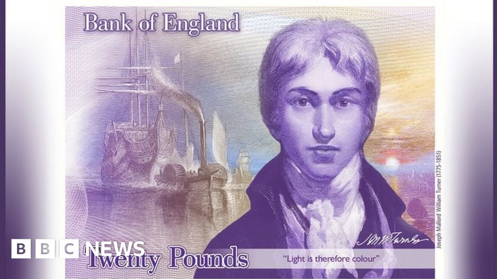 New 20 Note Design And Personality Unveiled By Bank Of England