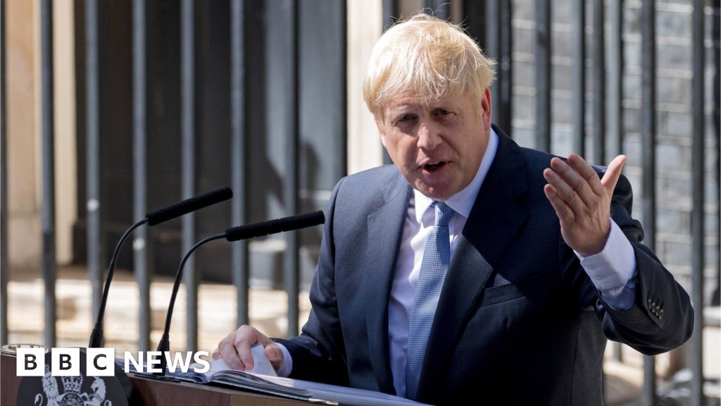 Boris Johnson First Speech As Pm In Full Bbc News