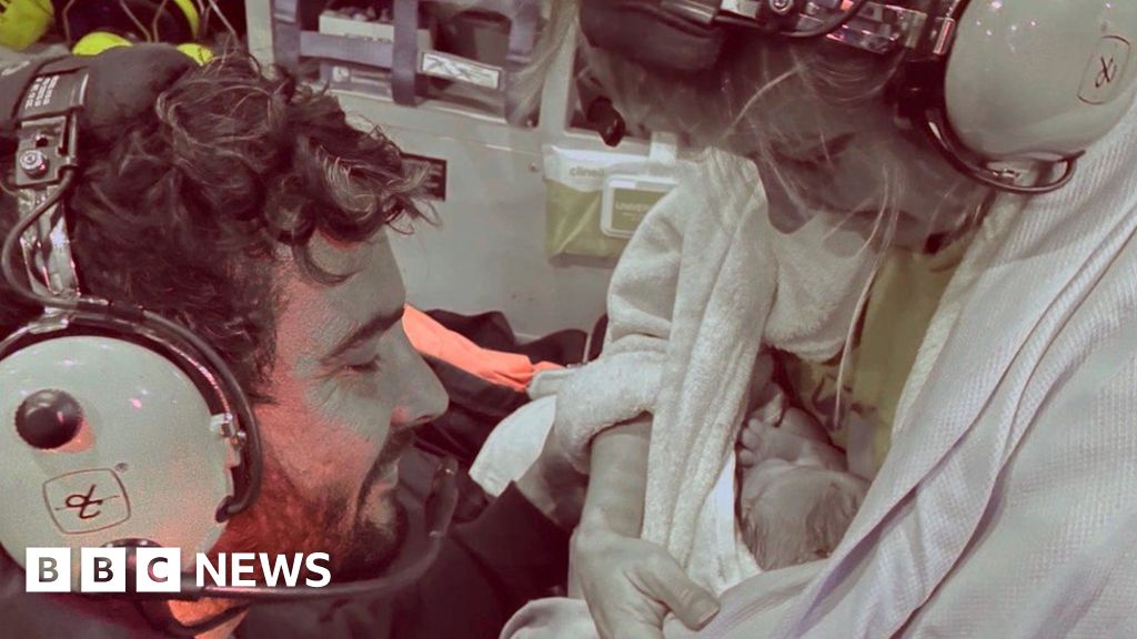 Baby born on helicopter between Isles of Scilly and Cornwall