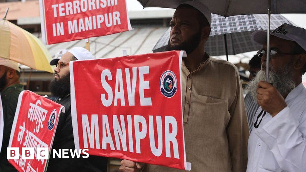Манипур: Подвеждаща информация, споделена за напрежението в Индия
