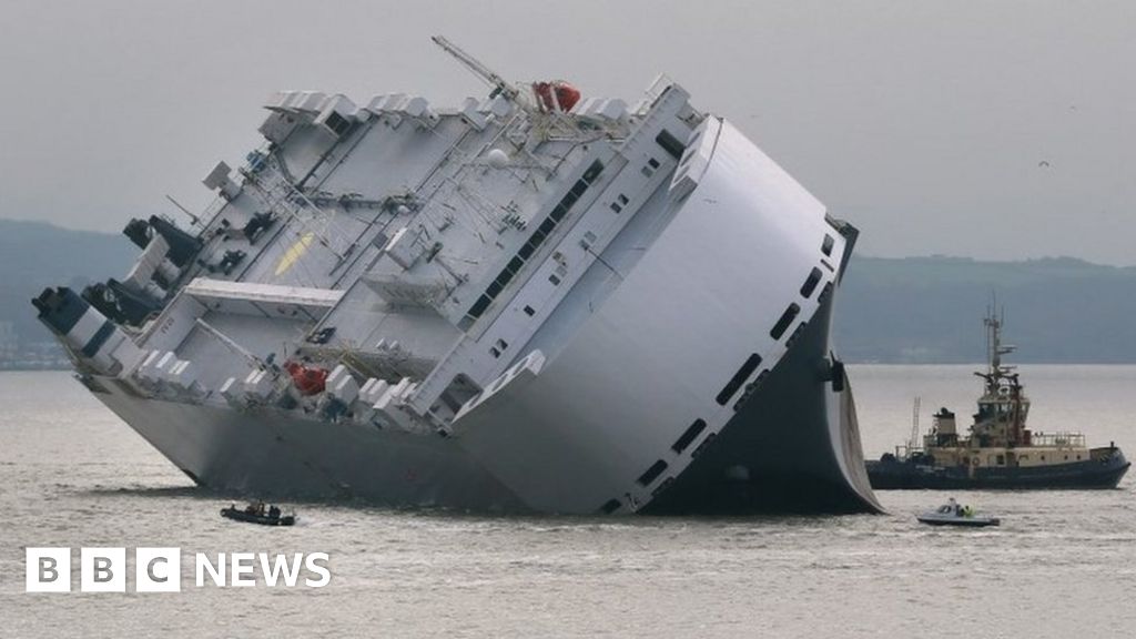 Hoegh Osaka Ship Was Unstable When It Left Southampton Port c News