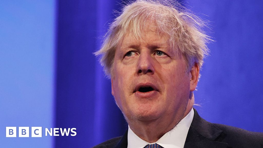 Boris Johnson sagt, er werde es schwer haben, für den Brexit-Deal von Rishi Sunak zu stimmen