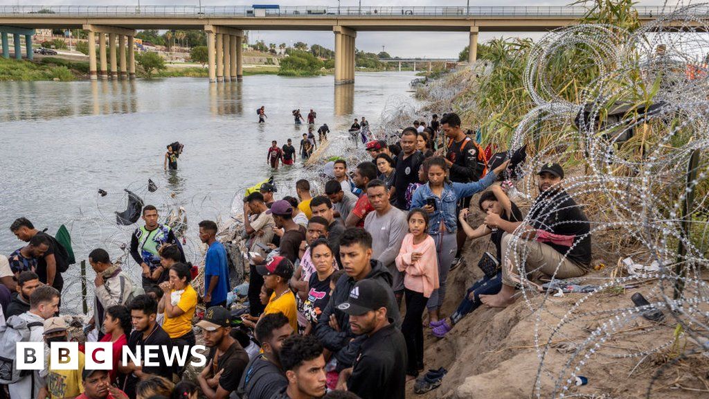 Неотдавнашният прилив на мигранти пресичащи границата между САЩ и Мексико