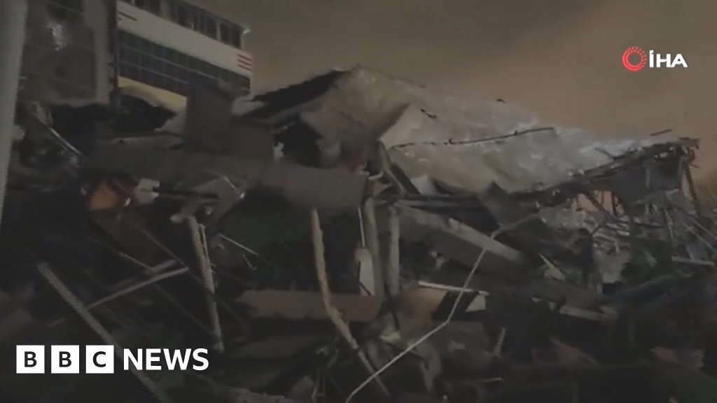 Turkey earthquake: Video shows destroyed buildings