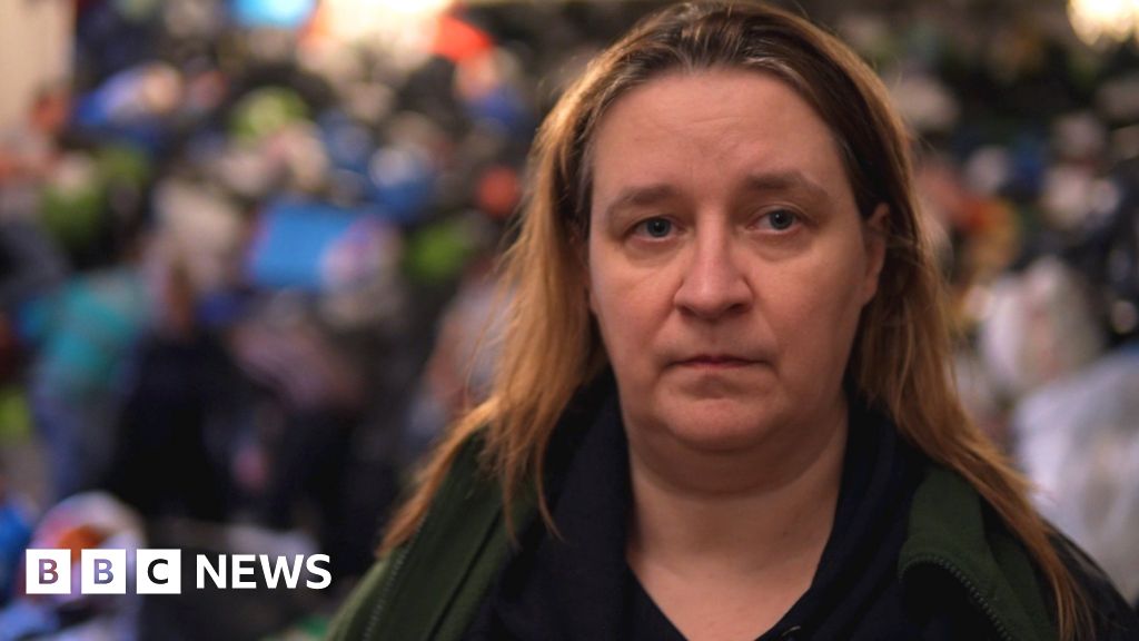 Donations for Ukrainians pile high at London centre