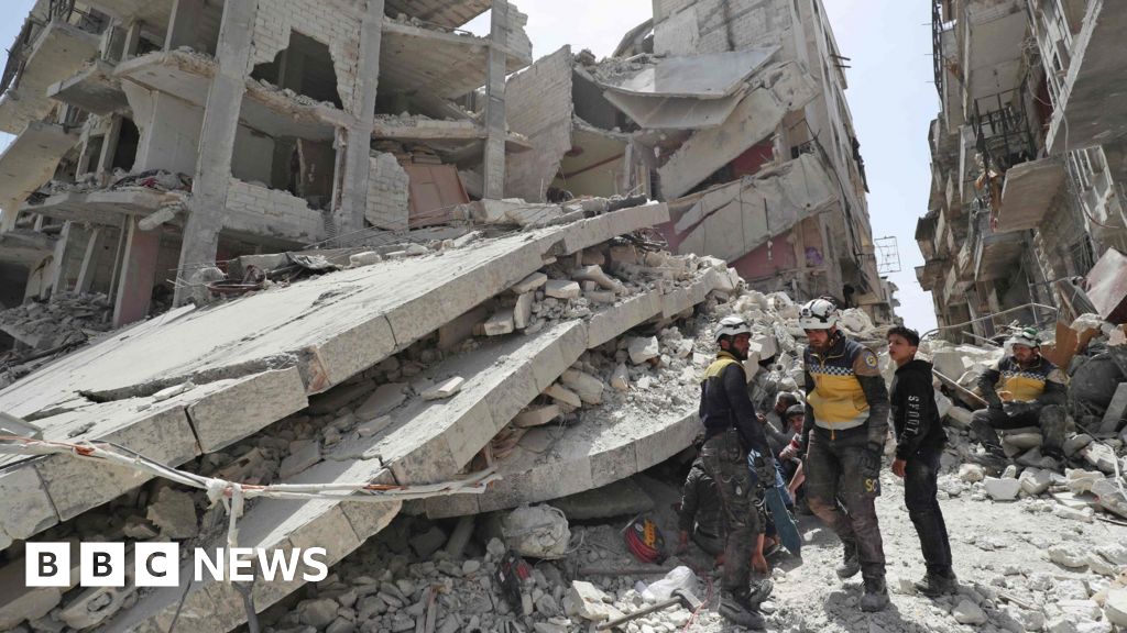 Syria war: Unexplained blast kills 15 in rebel-held Idlib