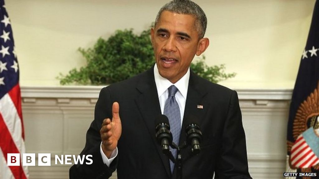 Obama Heckled At Lgbt White House Reception Bbc News