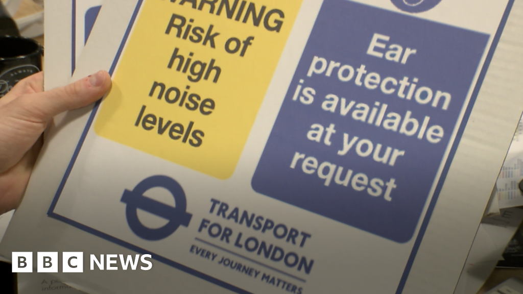 London Underground noise levels revealed BBC News