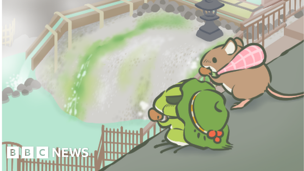 Travel Frog The cute Japanese game that has China hooked BBC News