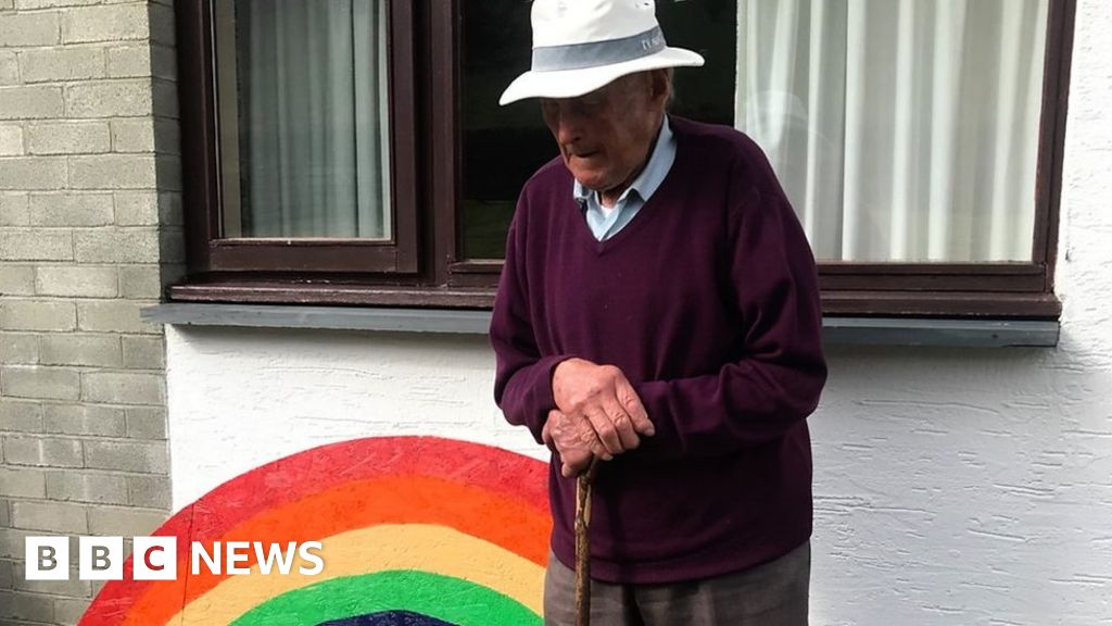 Coronavirus: Capt Tom Moore inspired by 91-year-old to walk for the NHS