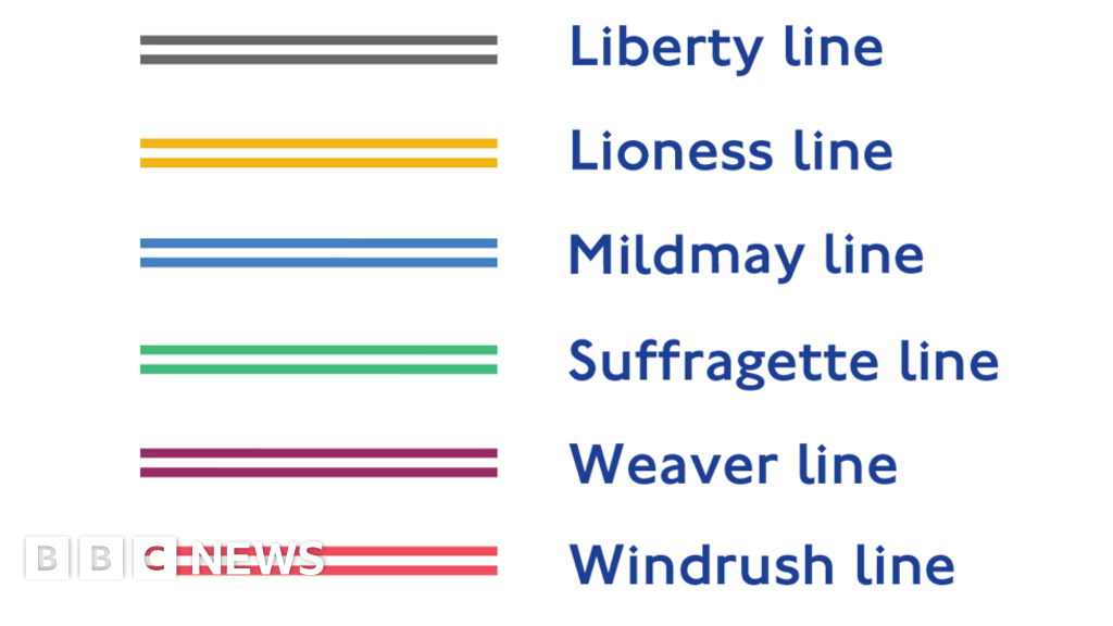 Lioness line - England women honoured on new Tube map